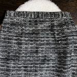 Vintage Perche Couture Black and White Tweed Midi Pencil Skirt Size 10 Photo 1