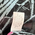 Cruise Club Bathing Suit Cover Up One Size Pink Blue Tropical Design Photo 4