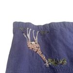 Jane Ashley Vintage 90s Women's Size XL Giraffe Safari Blue Wide Leg Pants Photo 3