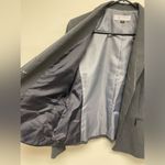 Tahari  Grey Pinstripe Suit Set with Skirt Photo 9