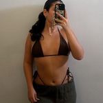 L'ATISTE  Dark Green Maxi Skirt  Photo 0