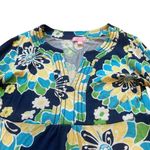 Lilly Pulitzer  Twyla Mod Floral Print Dress Bell Sleeves Bold Size Small Women's Photo 1