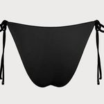 BERLOOK ECONYL® Black Tie Bikini Bottom ONLY 02 Size M Photo 7