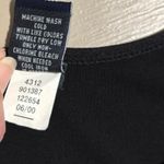 Gap Vintage  Y2K Midi Dress Sleeveless Black Whimsygoth Witchy Goth Photo 4