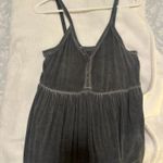 American Eagle Grey Tank Top Peplum/baby doll Photo 0
