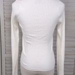 Old Navy  Stretchy Ribbed Sweater Ivory-Small Photo 1