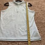 G/FORE Womens Polkadot Jacquard Sleeveless Golf Polo Size M Photo 6