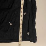 Knox Rose Women’s  Embroidered Black Top blouse gauzy size medium oversized Photo 6