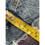 ZARA Woman Light BLUE HI-RISE DENIM SHORTS Frayed hem Size 12 Photo 4