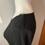 Theory  Mimi Q Classical Dress Womens Black Quilted Long Sleeve Shift Crew size M Photo 4