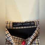ZARA  plaid dress pinnafore size M new without tags Photo 4