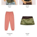 All My Love NEW Anna Top in Olive Medium Satin Party Night Out Summer Glam Green Photo 4