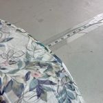 Cooper and Ella NWT Womens Tropical Sleeveless Pleated Top Multi-Color Size Medium Photo 6