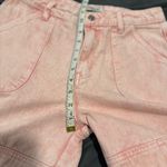 American Bazi EUC  Women’s Sz:M Light Pink Wash Extra Wide Leg Cargo Jeans. Photo 7