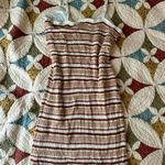 NWT cozy striped crochet midi dress. Great fall colors Brown Size XL Photo 3