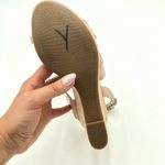 Franco Sarto  Blush/Nude Wedge Heel Sandals Size 10 Photo 10