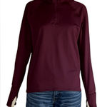 Athleta  Deep Burgundy Long Sleeve Top Photo 0