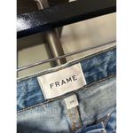 frame denim Frame Le Original High Rise Slim Straight Jeans Blue Jays Rips Womens Size 25 Photo 7