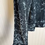 Umgee Blue Velvet Long Sleeve Tunic Top Size Large N13 Photo 3