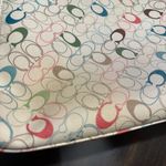 Coach  Chelsea Leah Tote Zip Bag C1077-F15140 Multicolor Signature “C” Handbag Photo 14