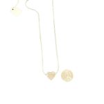 None HEART CHOKER SILVERTONE NECKLACE Photo 3