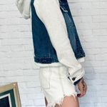 Free People Knit Denim Jacket Photo 7
