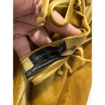 Urban Outfitters Dress Gold Velvet Open Back Mini dress Size Large Game Day Hoco Photo 2