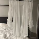 White Bridal Robe Photo 1