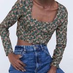 ZARA Floral Two Piece Set Photo 0