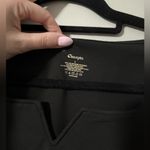 Chunpin Square Neck Notch V Neck Bodysuit Black Photo 2