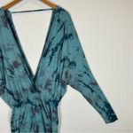 Young Fabulous and Broke ‎ Blue Tie Dye Long Sleeve Romper XS Photo 5