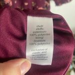 Maurice's Maurice’s Plus Size 1X Arbor Floral Smocked Dress Burgundy Long Sleeve boho Photo 2