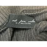 Urban Outfitters Black Ribbed Strapless Tube Bandeau Thong Bodysuit Top Size S Photo 2