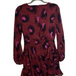 Love, Fire Love Fire Animal Print Ruffle Wrap Dress Photo 1