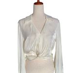 Urban Revivo Twist Front Overhead Blouse Size M Photo 5