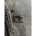 Vintage Scully Black Suede Leather Jacket Crochet Lace Trim Size 12 Western Boho Photo 10