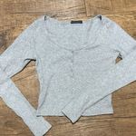 Brandy Melville  Zelly buttoned long sleeve top Photo 1