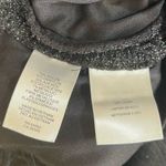 Evan Picone Women’s  black shimmery sleeveless halter deep v-neck dress Size 6 Photo 4