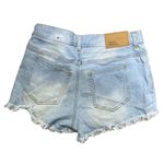 Love Tree Denim Light Wash Jean Short Shorts Raw Hem Size S Small Photo 1