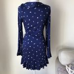Urban Outfitters UO Long-Sleeved Ruffle Wrap Dress Photo 7