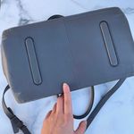 Alexander McQueen women’s Inside Out gray calfskin leather shopper tote bag Photo 12