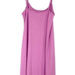 Abound NWT  Rib Lettuce Edge Tulip Purple Dress Sundress Size Small Photo 2