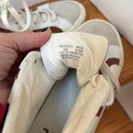 Madewell COPY -  unisex mens 6.5 women 8 high top white leather brown fashion sn… Photo 6