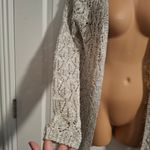 Maurice's XL Elegant Cream Open-Front Sweater Photo 7