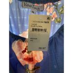 Velvet Torch  Women's Size Medium Long Sleeve Floral Dress Blue Multicolor NWT Photo 3