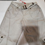 Esprit Beige Cargo Pants size 8/M Photo 1