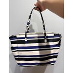 Kate Spade  Kaylie Baby Bag Laurel Way Stripe  Diaper Bag Photo 1