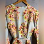 Floral robe in beautiful spring colors. Pink Photo 6