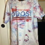 Pepsi Purple Red & Blue Tie Dyed  Wild Cherry Tee Shirt XL Photo 0