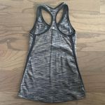 Lululemon  Black and White Heathered Racerback Tank - Size 4 Photo 1